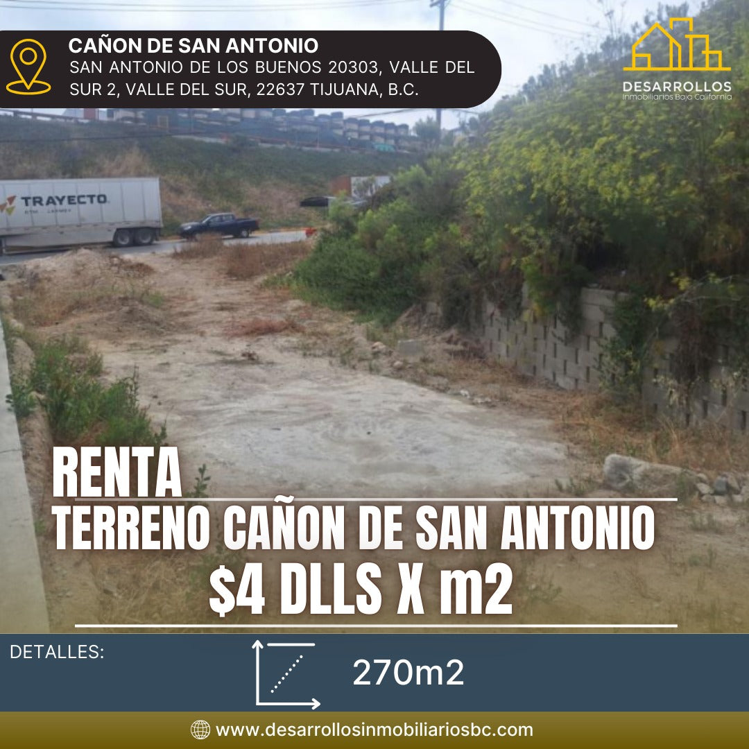6.TERRENO EN CAÑON DE SAN ANTONIO