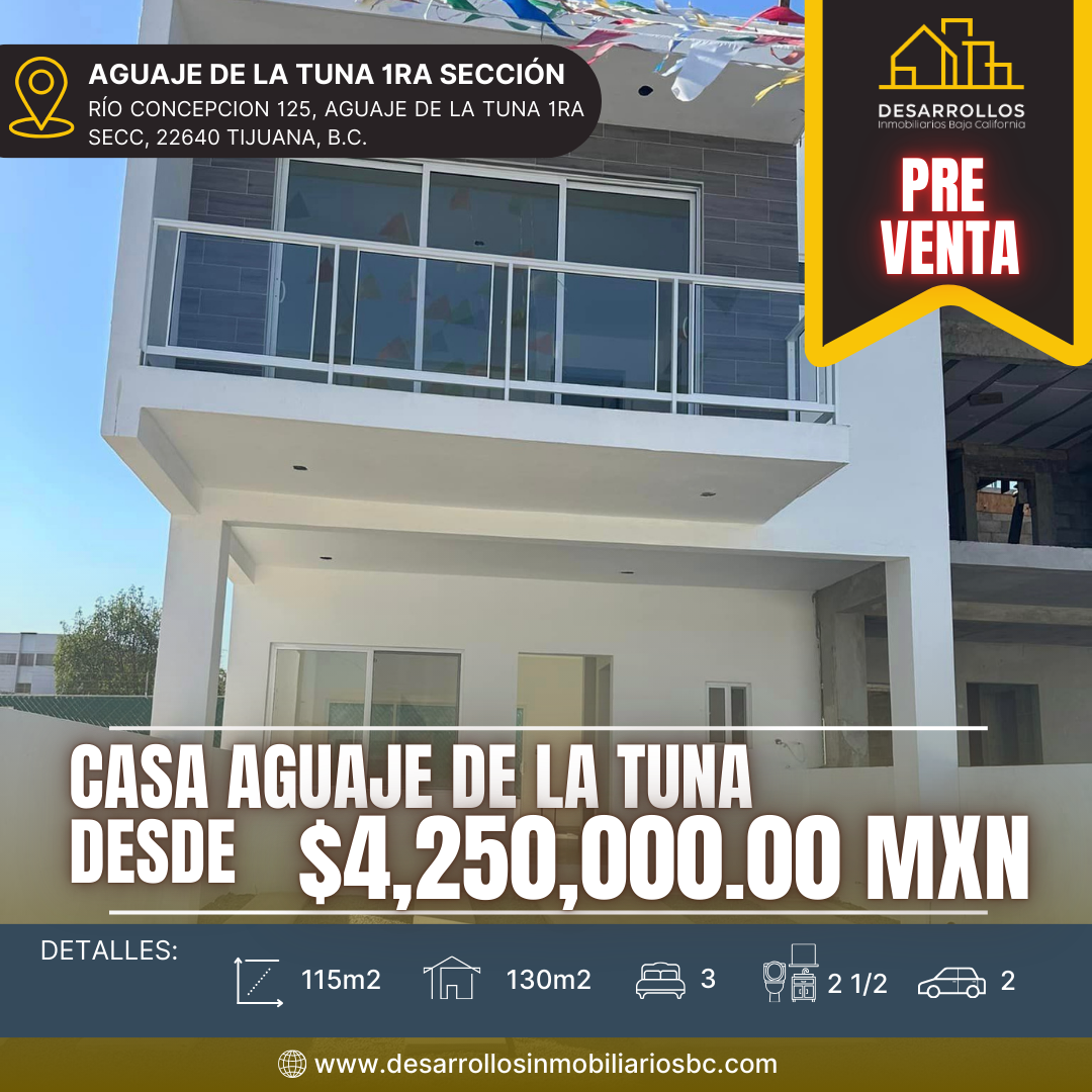 4. CASA EN AGUAJE DE LA TUNA, TIJUANA