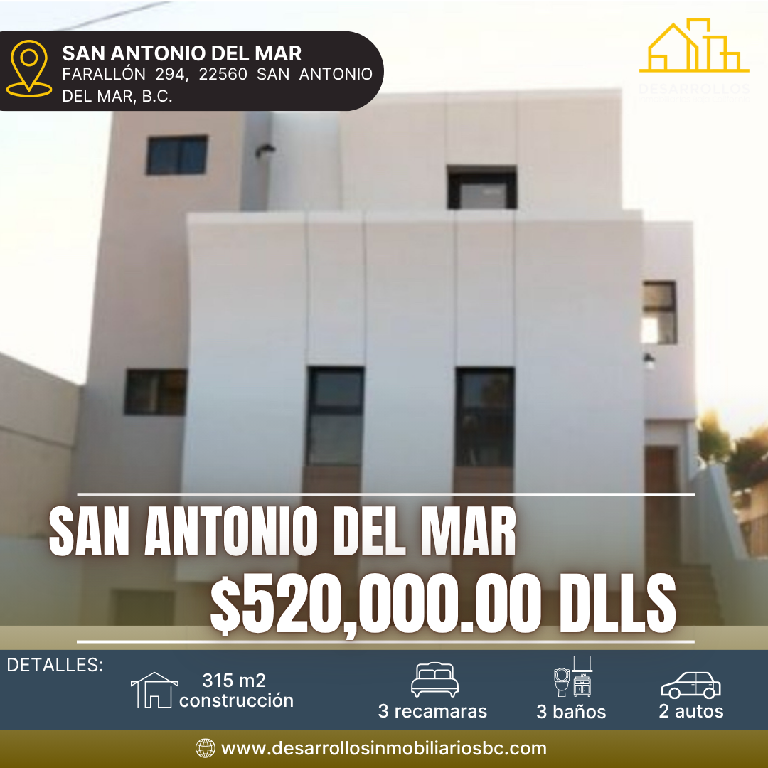 7. CASA EN SAN ANTONIO DEL MAR, PLAYAS DE TIJUANA