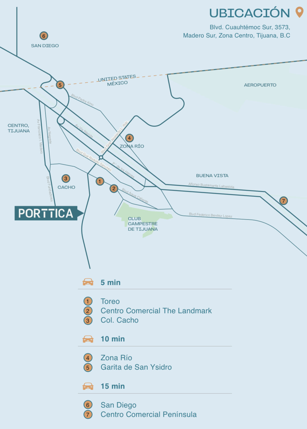 PORTTICA DEPARTAMENTOS, CACHO