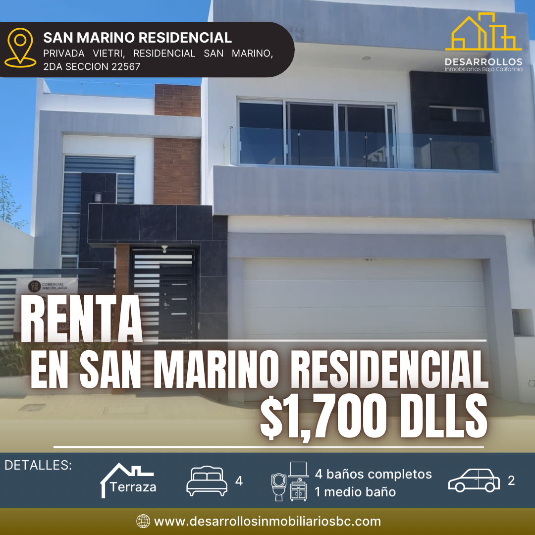2.RENTA SAN MARINO RESIDENCIAL