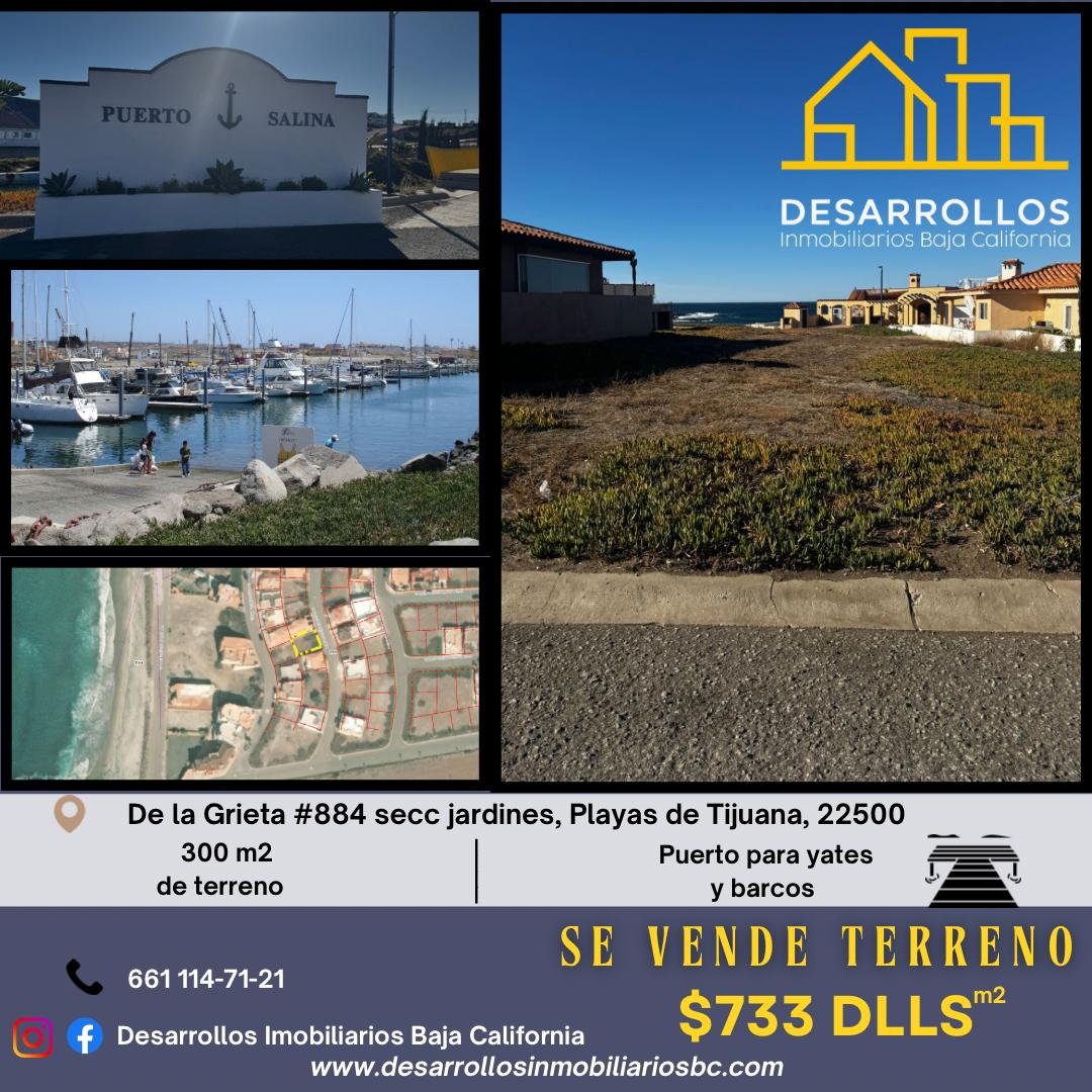 TERRENO PUERTA SALINA, ENSENADA