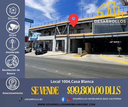 VENTA LOCAL COMERCIAL 1004 CASA BLANCA