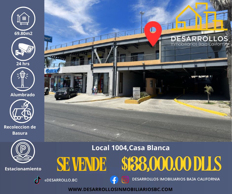 VENTA LOCAL COMERCIAL 14 CASA BLANCA