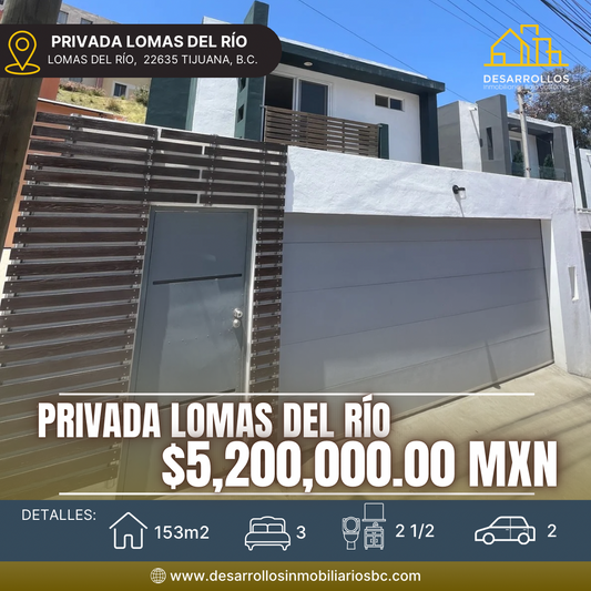 5.CASA EN PRIVADA LOMAS DEL RÍO