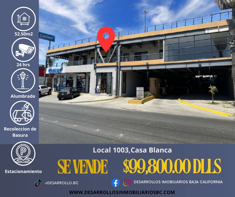 VENTA LOCAL COMERCIAL 1003 CASA BLANCA